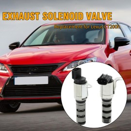 UOIENRT 2Pcs 917235 Intake Exhaust Solenoid Variable Valve Timing Solenoid, Replacement for Lexus CT200h, Replacement for Toyota Avalon RAV4, Replacement for Scion iM, Replaces 19185637
