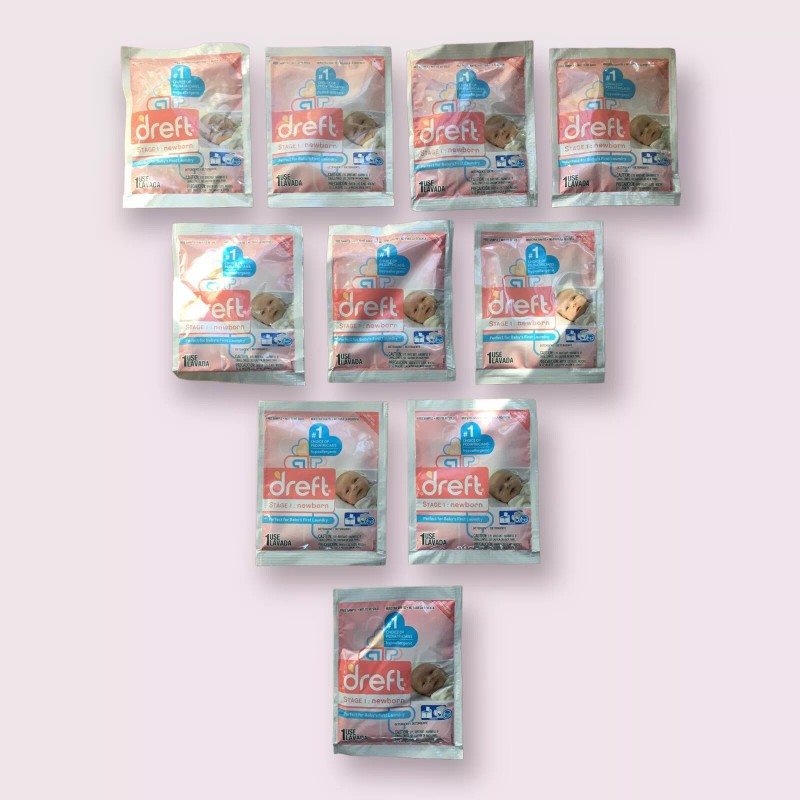 Dreft 10 Dreft Stage 1 Newborn Baby’s Hypoallergenic Liquid Laundry