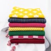 Ecovask Daily Use Dish Cloth 7pc Variety Pack Organic Cotton,