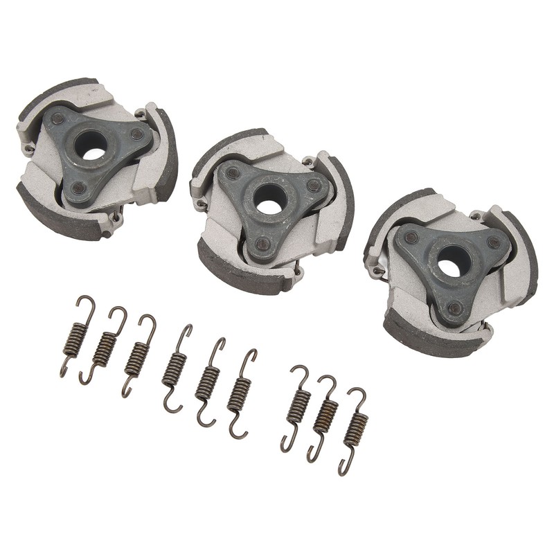 3PCS Centrifugal Clutch Plate 9 Springs Increase Power Output Fit