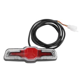 Electric Bicycle Rear Light 5LEDs ABS 36V/48V/60V for Hub Motor Safety Night Cycling Accessories
