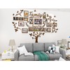 Family Tree Photo Frame Stickers for Wall DIY 3D Tree