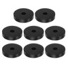 sourcing map Pack of 8 Rubber Washers Rubber Spacers 50