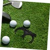 BIUDECO 2-Piece Golf Ball Holder Clip for Belt or Golf