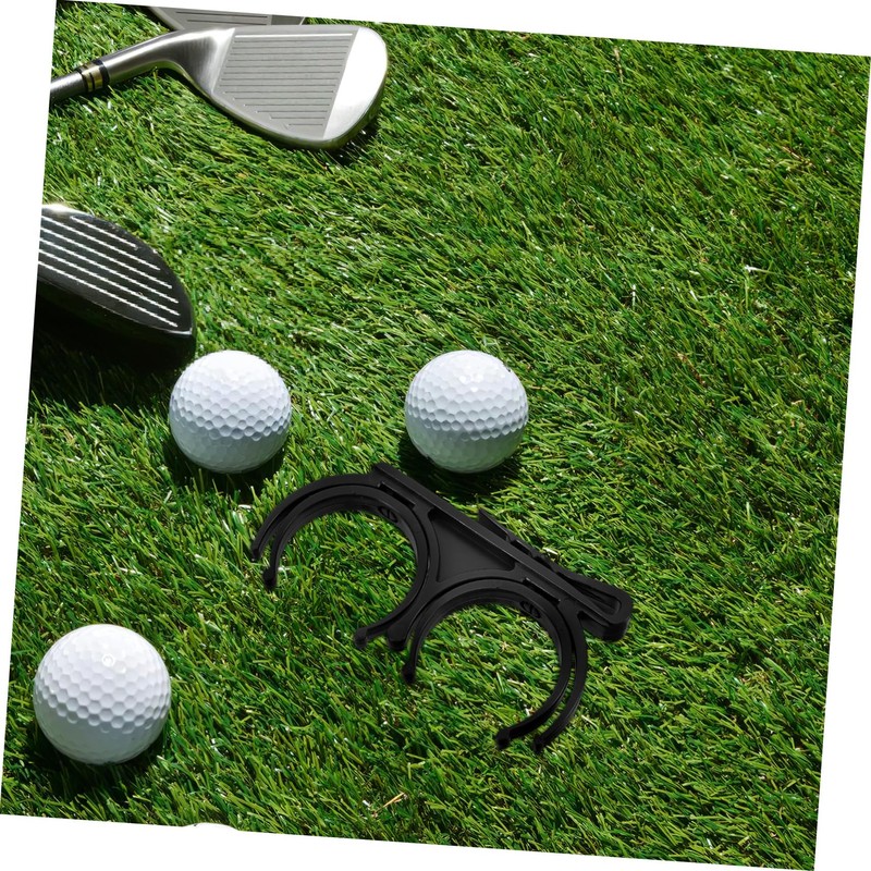 BIUDECO 2-Piece Golf Ball Holder Clip for Belt or Golf