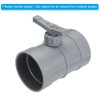 PATIKIL 3" HVAC Duct Manual Volume Damper, PP Adjustment Flame