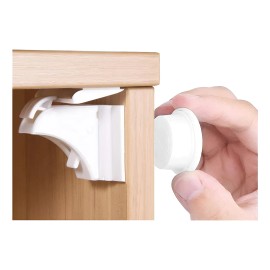 Cerraduras Magnéticas Adhesivas De Seguridad Para Niños Para