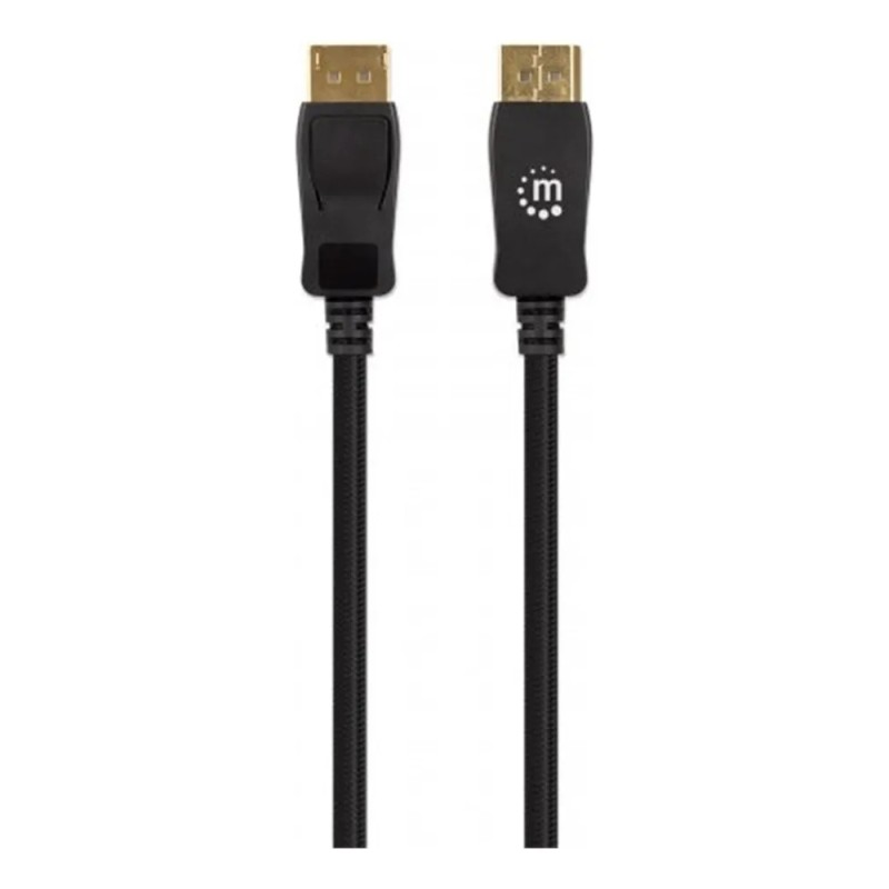 Cable De Video Manhattan 353618 Display Port 2m Negro 8