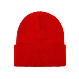 Red Beanie,Women Beanies for Winter,Christmas Beanie,Santa Hat Adult,Knit Hat,Winter Accessories for Women,Warm Hats for Men,Beanie for Women,Mens Hats Winter,Gifts for Old Men,Gifts for Campers