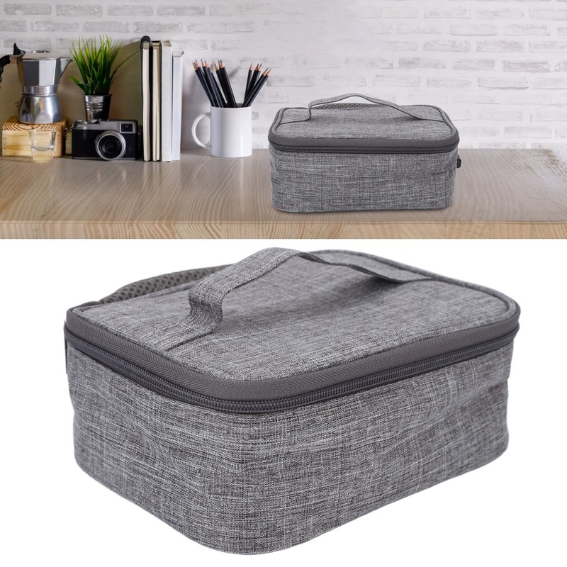 USB Heated Lunch Box Large Capacity Waterproof Oxford Cloth Lightweight