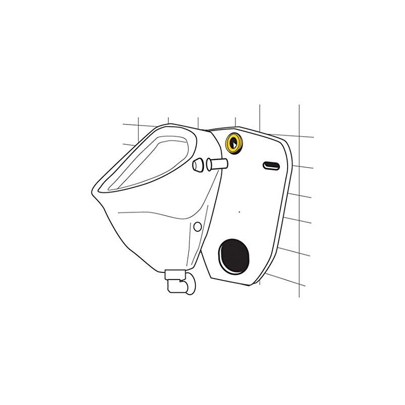 Lip seal for urinal inlet fitting OTTO HAAS W No.