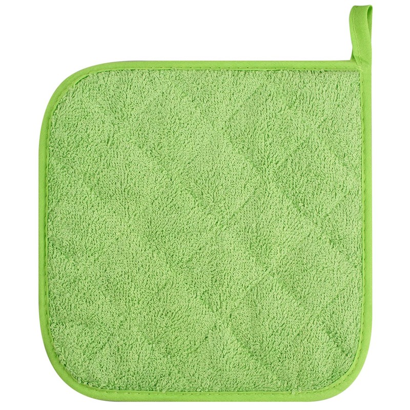 Lifaith 100% Cotton Kitchen Everyday Basic Terry Pot holder Heat