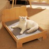OKONOS Wooden Pet Bed Elevated Cat and Dog Bed Frame