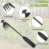 Fainca 30 cm Hand Weed Cutter, Weed Garden Tools, Four