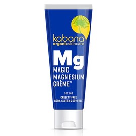 Magic Magnesium Cream | Soy & Corn & Gluten & Fragrance Free | Organic Ingredients | Mg | 3 Ounce Tube