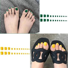 [Out] Nail Art Toenail Extension Color Tips 24p 14 Types - Color Pedi Tip-07/FREE / [아우트]네일아트 발톱 연장 컬러 컬러팁 24p 14종 - 컬러패디팁-07／FREE