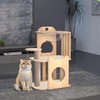 YEXEXINM Trimmable Cat Scratching Post Carpet Covered 78.7”x15.8” Self-Adhesive Cat