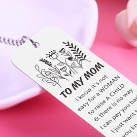 Mom Gifts Sentimental Gifts for Mom from Daughter Son, Mom Bookmark for Christmas Mother's Day Gifts for Mom Birthday Valentines Day Gifts for Mom Gifts from Daughter Mom Bookmark