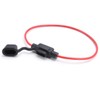 DENGUJD Fuse Holder, Fuse Box, Fuse Clip, Flat Type, Waterproof,