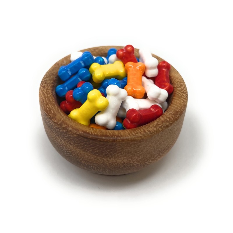 Candy Bonz, Assorted Dog Bone Shaped Candy, Bulk, Vending, 4