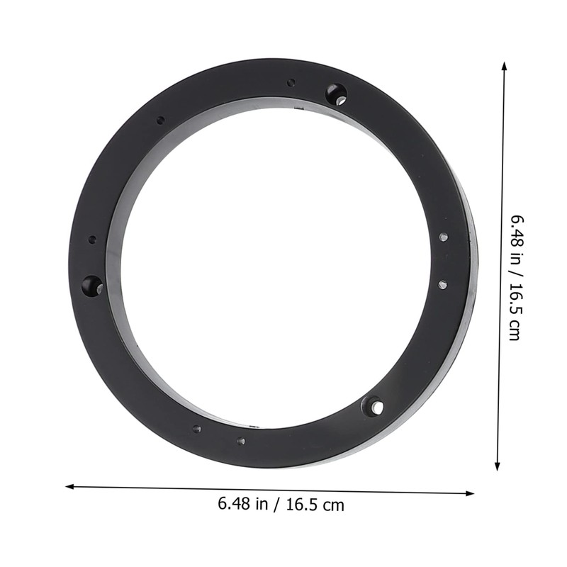 KONTONTY 2 Pairs Car Horn Pads Abs Speaker Spacer Ring