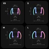 WHIZZER SS20 Wide-Bore Silicone Ear Tips for IEMs, Ultra-Soft Matte