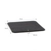Coaster Set of 8 Jet Black Coasters, Made in The