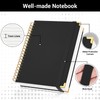 Yarotm Notebook A4 Lined – Spiral Notebook A4 21.6 x