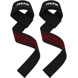 RDX Weight Lifting Straps,Powerlifting Deadlifting, Anti Slip 60CM Hand Bar Grip, 5MM Neoprene Wrist Support, Heavy Duty Weightlifting Bodybuilding Workout, Strength Training Gym Fitness, Men Women