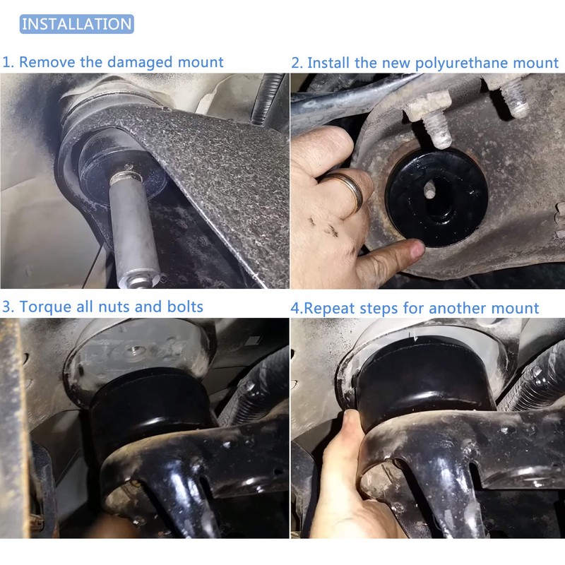 7-141 Body and Cab Mount Bushing Kit for 1999-2014 Chevy