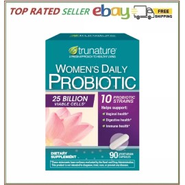 trunature Women's Daily Probiotic, 90 Vegetarian Capsules