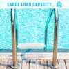 3 Pack Pool Ladder Steps Replacement, 18" Universal Heavy Duty