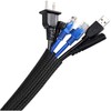 AGPTEK 19 mm-3 m Cable Sleeve, Self-Closing Cable Duct, Flexible