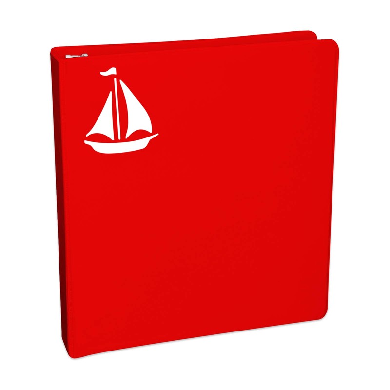 Bargain Max Decals Sail Boat Silhouette Sticker Decal Notebook Car