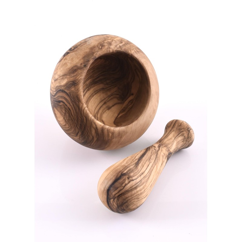 Olive Wood Small Mortar