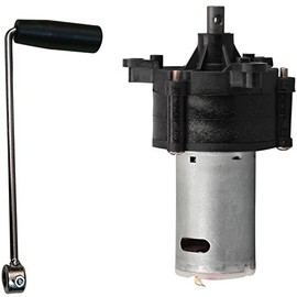 Hopbucan 24V Generator Miniature Hand Crank Emergency Wind Turbine Generator Motor