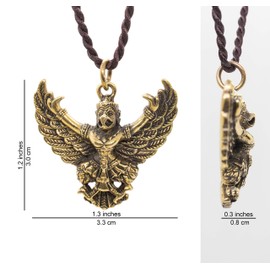 Artschatz Garuda Khagesvara, Vahana of Vishnu, Suparna, Suvarnakaya, Nagantaka Hindud Buddhist Pendant