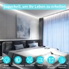 Yeewhale Cob LED Strip 10 m, App Control, with Remote
