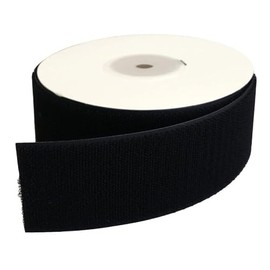 Nippon Chuko F11-BER50-5A-2 Velcro Velcro A Male Width x 16.4 ft (50 mm) Width x 5 m Roll Black
