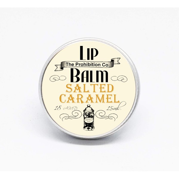 Salted Caramel flavour Lip Balm by The Prohibition Co. 15ml