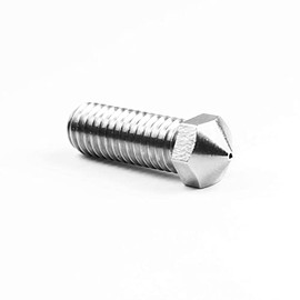 Micro Swiss Plated Wear Resistant High Flow Volcano Compatible/Artillery Sidewinder 1.75 mm Nozzle - 0.25 mm