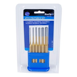 Blue Spot Tools 22449 B/SPOT Gold Pin Punch (6-Piece)