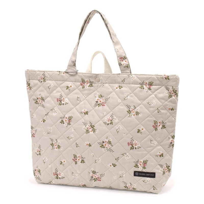 COLORFUL CANDY STYLE N7811100 Quilted Book Bag with Gusset, Girls,