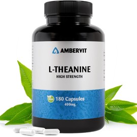L Theanine High Dose – 400 mg per Capsule – 180 Capsules