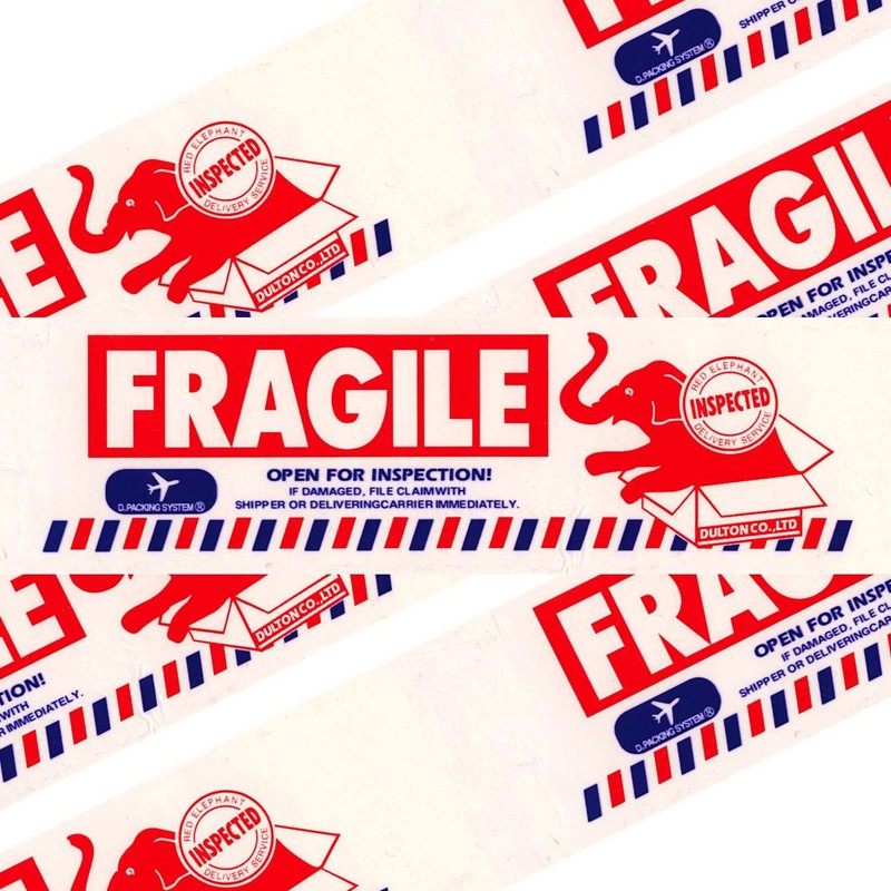 Printed Packing Tape (Carton Tape) [Fragile] PPT – 7 