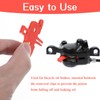 BOHUIZ 10 Pcs Bicycle Brake Pads Spacer Bicycle Hydraulic Disc