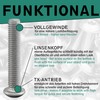 Rounded Head Screw with Hexalobular Socket/Torx (ISR, TX) According to