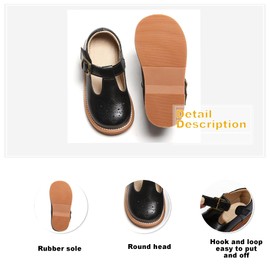 Otter MOMO Girl's T-Strap School Uniform Dress Shoe Size 12 Mary Jane Flat