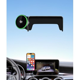 Qi2.2 25W Wireless Charger Car Phone Mount for Mercedes-Benz GLC 2016-2019