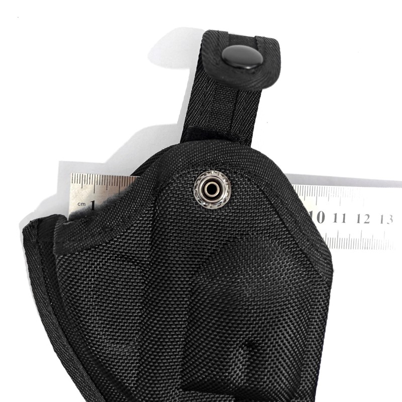 ProWildGear Tactical Universal Oxford Revolver Holster, Snap Strap and Belt